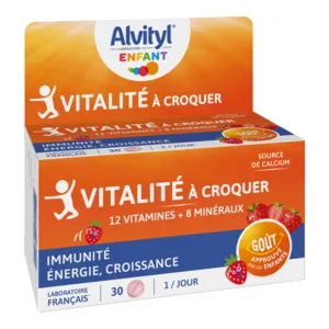 Alvityl comprimés Vitalité fraise