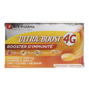 Forté Pharma Ultra Boost 4G Booster immunité comprimés effervescents