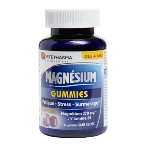 Forté Pharma gommes Magnésium et vitamine B6