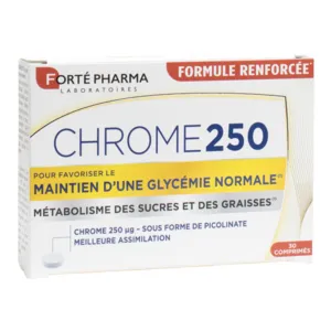 Comprimé Chrome 250 Forté Pharma