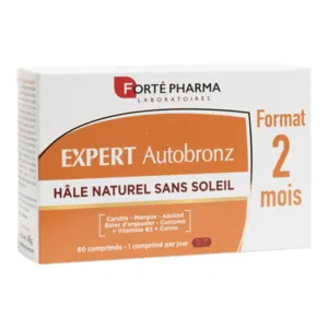 Forté Pharma comprimé Expert Autobronz hâle naturel