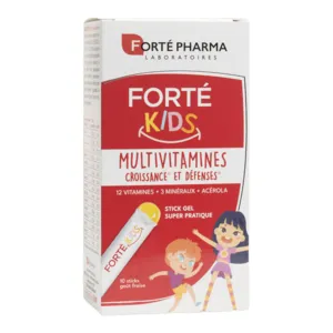 Multivitamines enfant Forté Kids Sticks gel fraise Forté Pharma