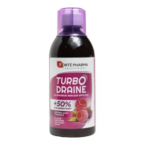 Boisson drainante framboise Forté Pharma Turbodraine