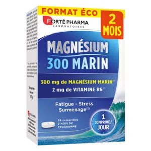 comprimés Forté Pharma Magnesium 300 Marin