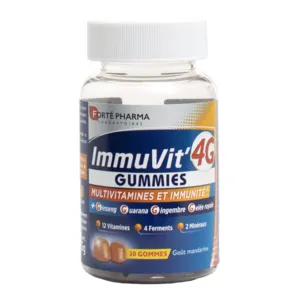 Gummies ImmuVit 4G Forté Pharma Multivitamines et Immunité