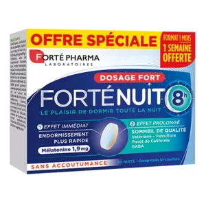 Comprimés Forté Pharma Fortenuit 8h