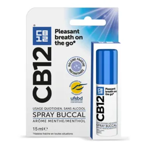 Spray CB12 à la menthe pour rafraichir l'haleine
