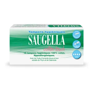 Saugella Cotton Touch Super tampons intimes