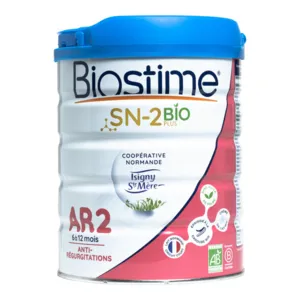 Biostime SN-2 Bio Plus Lait AR 2 régurgitation bébé