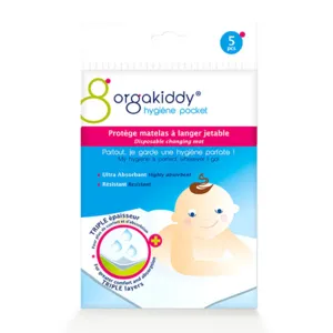 Orgakiddy Protection jetable pour matelas à  langer