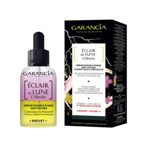 Garancia Eclair de lune L'absolu double sérum anti taches brunes