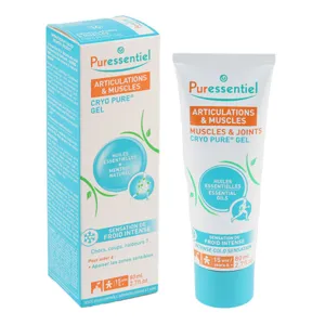 Puressentiel Cryo pure gel de massage muscles et articulations