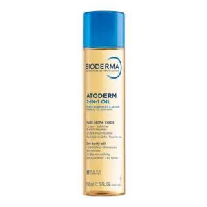 Bioderma Atoderm 2 en 1 huile sèche corps