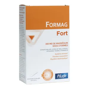 PileJe Formag Fort sticks 3 formes de magnésium