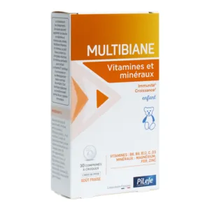 Pileje Multibiane enfant Vitamines et minéraux