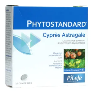 Comprimés Cyprès Astragale Pileje Phytostandard