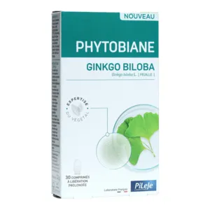PileJe Phytobiane Ginkgo biloba biologique comprimés
