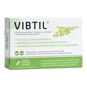 Vibtil gélules pour l'élimination rénale