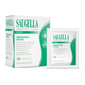 Saugella Lingette à l'antiseptique naturel
