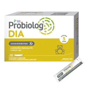 P'tit Probiolog Dia enfant nourrisson en sticks