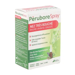 Spray nasal Pérubore Nez très bouché