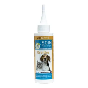 Vetoform soin nettoyant oreilles chat et chien