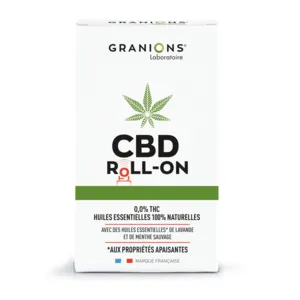 Roll on CBD et huiles essentielles apaisantes Granions