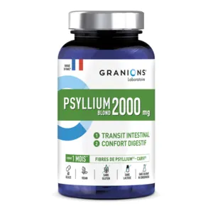 Granions Psyllium 2000 mg pour le transit intestinal