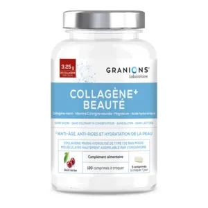 Granions Collagène+ Beauté comprimés à croquer Cerise