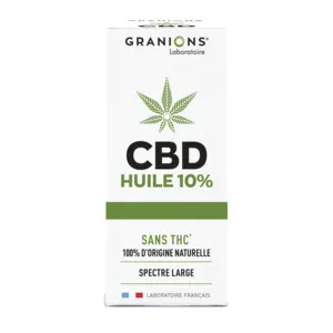 Granions huile de chanvre 10 % CBD