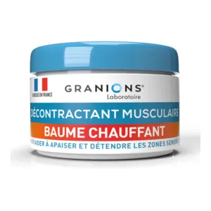 Baume chauffant musculaire décontractant Granions
