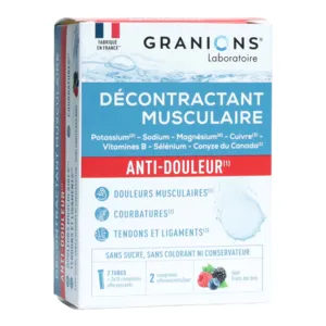 Comprimés anti douleur musculaire Granions