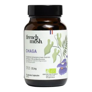 Gélules antioxydantes French mush Chaga