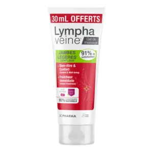 Gel Jambes légères LymphaVeine Les 3 Chênes