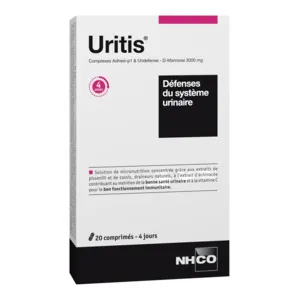 NHCO Uritis comprimés défenses du système urinaire