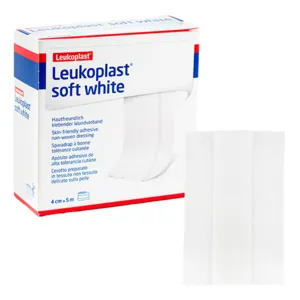 BSN Leukoplast Soft White pansement à découper premiers secours