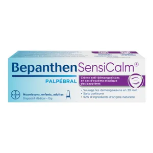 Bepanthen SensiCalm palpébral crème eczéma paupières