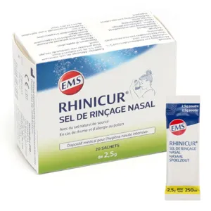 Sachets Rhinicur sel de rinçage nasal