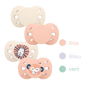 Sucette 6-18 mois bébé base extra-fine Biolane