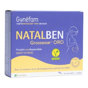 Gynéfam Natalben grossesse oro sachets complément alimentaire