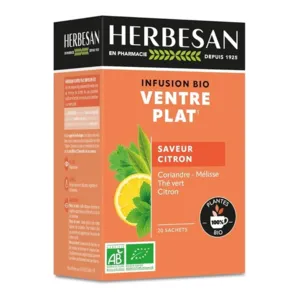Herbesan bio tisane ventre plat