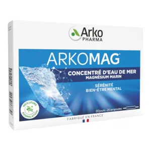 Ampoules magnésium marin Arkomag
