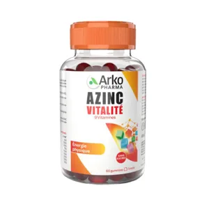 Gummies Azinc Vitalité 9 vitamines
