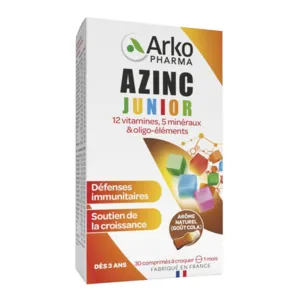 Azinc Junior comprimés à croquer Cola