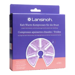 Compresses chaud froid apaisantes Lansinoh 3 en 1