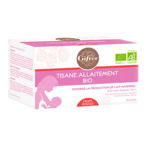 Gifrer Maman Tisane allaitement Bio sachets