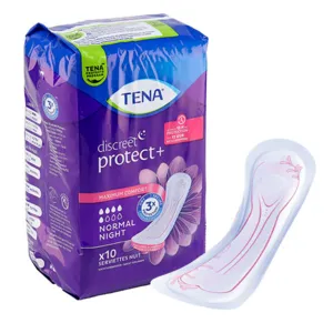 Serviettes de nuit Normal Tena Discreet Night