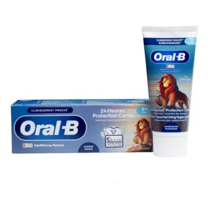 Dentifrice enfant Disney au fluor Oral B Kids