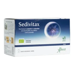 Tisane sommeil et relaxation Aboca Sedivitax en sachets