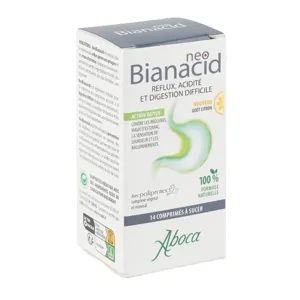 Comprimés Neo Bianacid citron Aboca